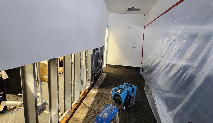 commercial water damage restoration