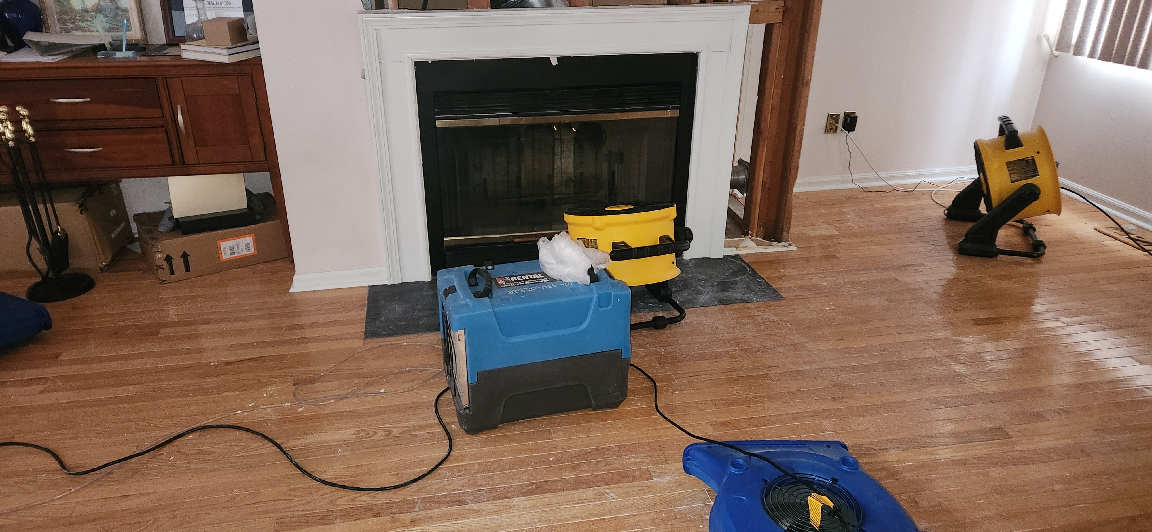 Living room drying equipment