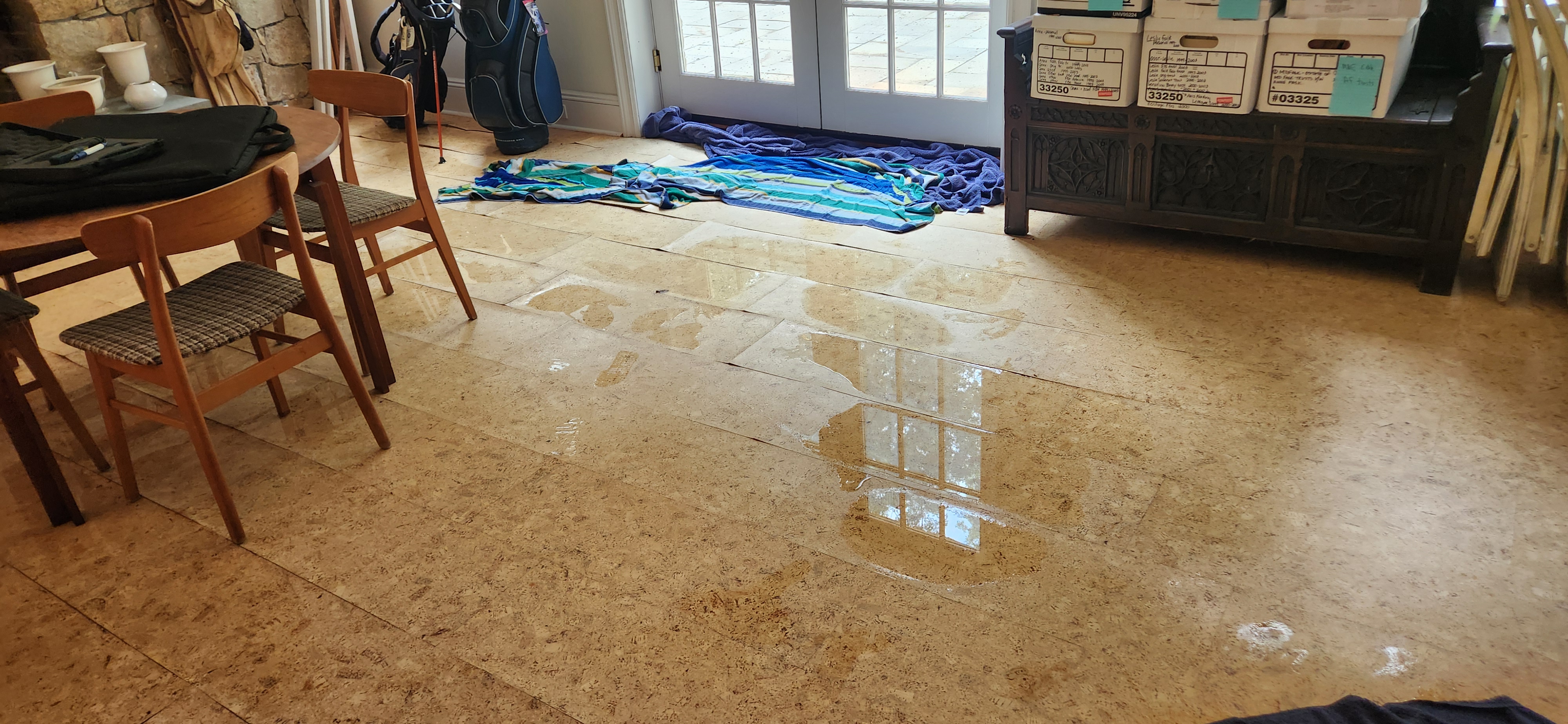 Standing water in basement New Canaan