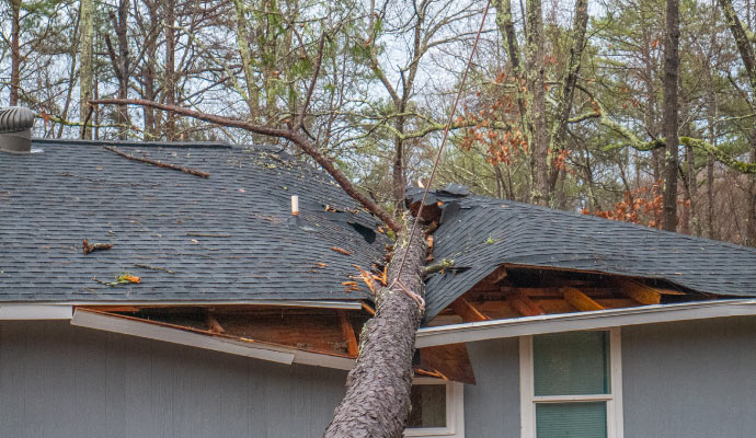 Storm Damaged Roof Restoration in Norwalk & New Haven